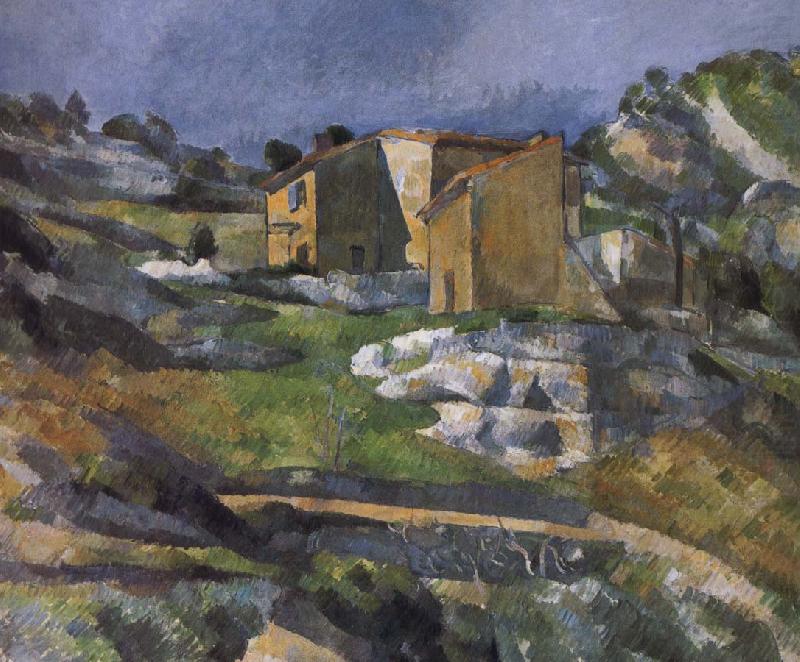 Paul Cezanne house near the valley china oil painting image